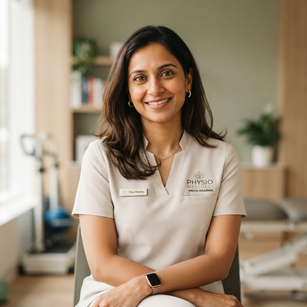 Portrait of Sia Khadela, Registered Physiotherapist and Pelvic Specialist